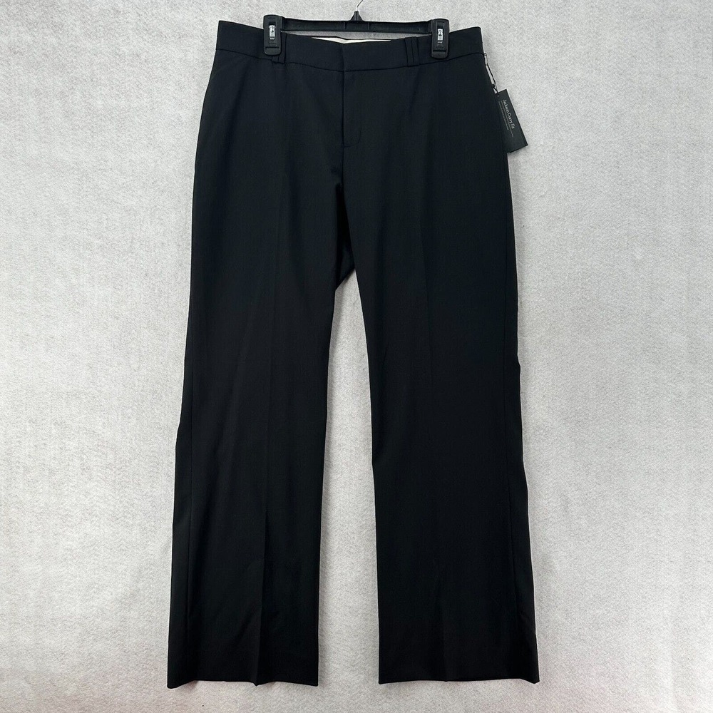 Banana Republic Trouser Pants Womens 12 Jackson Curvy Fit Career Wool Blend